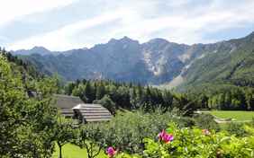 Blick auf den Hausberg
